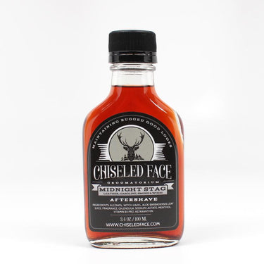 Midnight Stag – Aftershave Splash - Chiseled Face